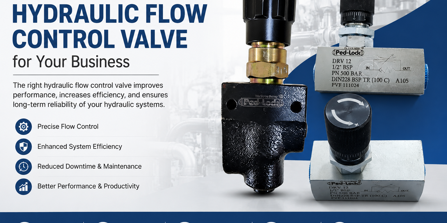 hydraulic flow control valve