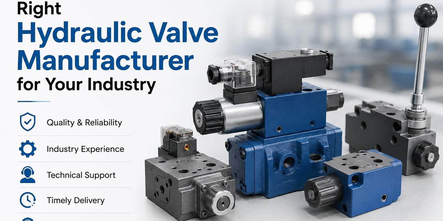How to Choose the Right Hydraulic Valve Manufacturer