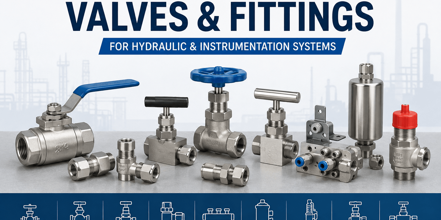 Complete Guide to Valves and Fittings for Hydraulic and Instrumentation Systems Complete Guide to Valves and Fittings for Hydraulic and Instrumentation Systems