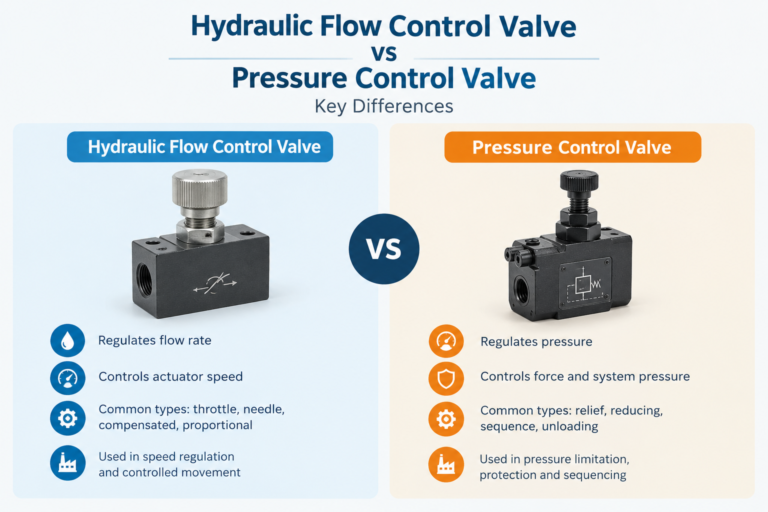 Hydraulic Flow Control Valve vs Pressure Control Valve Hydraulic Flow Control Valve vs Pressure Control Valve