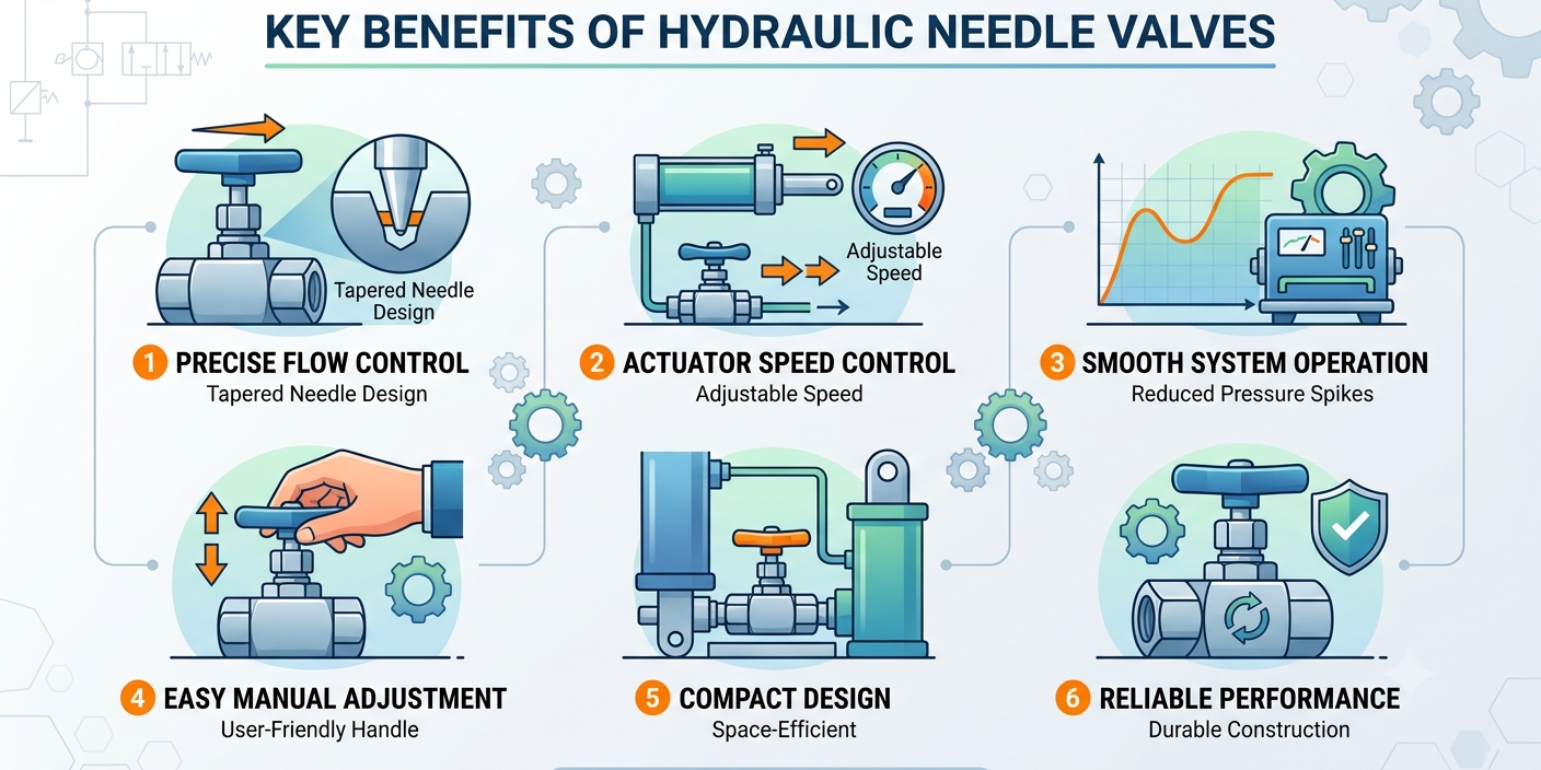Key Benefits of Hydraulic Needle Valves in Hydraulic Systems