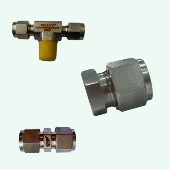 Compression Tube Fitting Manufacturer | Compression Tube Fitting Exporter | Compression Tube Fitting Suppliers in Ahmedabad